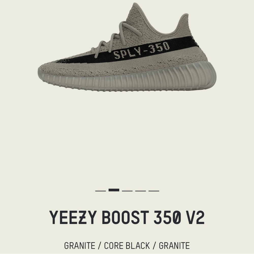 Yeezy Boost 350 V2 Granite - Picture 6 of 7